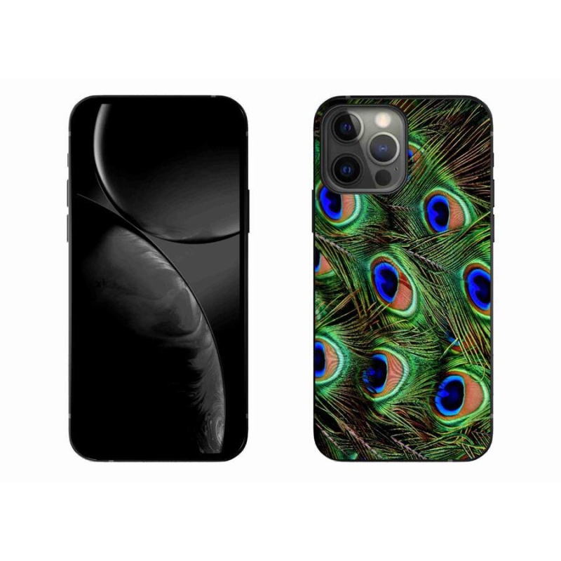 Zselés borítás mmCase iPhone 13 Pro Max 6.7 készülékhez - pávatoll