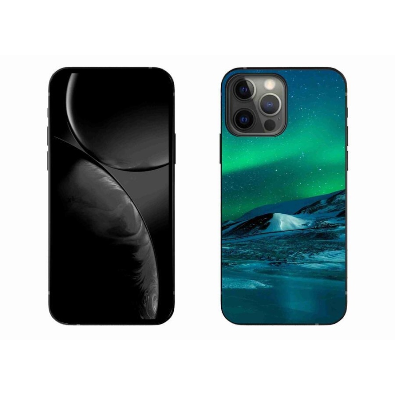 Zselés borítás mmCase iPhone 13 Pro Max 6.7 készülékhez - sarki fény