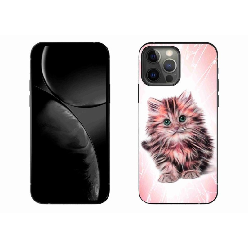 Gél borítás mmCase iPhone 13 Pro Max 6.7 készülékhez - aranyos cica