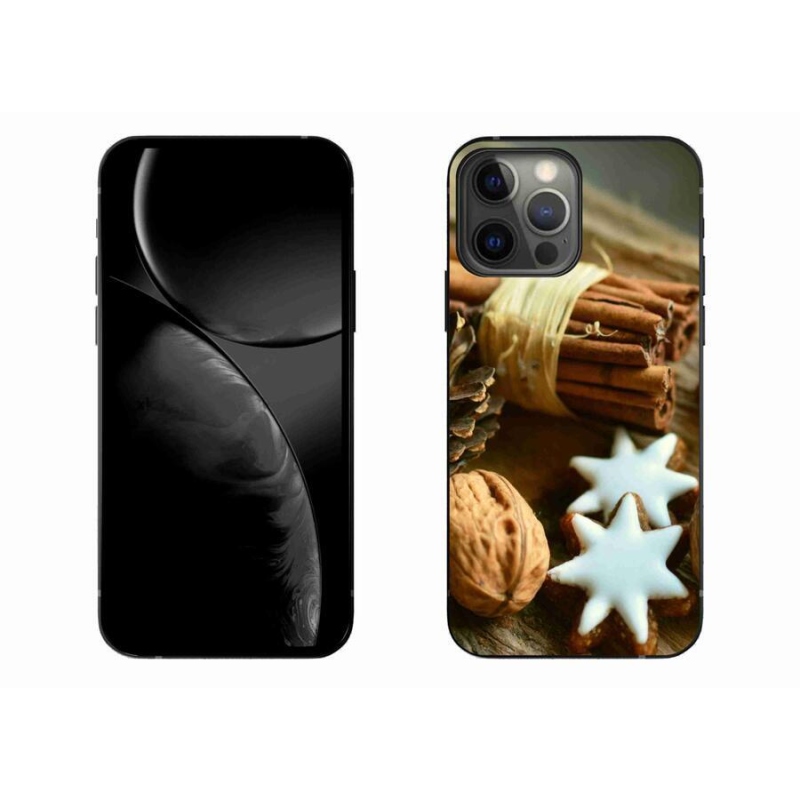 Gél borítás mmCase iPhone 13 Pro Max 6.7 készülékhez - fahéj és mézeskalács