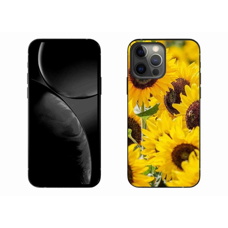 Zselés borítás mmCase iPhone 13 Pro Max 6.7 készülékhez - Napraforgó