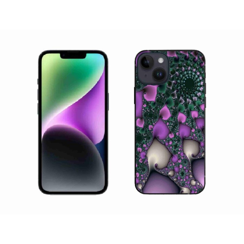 Zselés borítás mmCase iPhone 14 - absztrakt 7 készülékhez