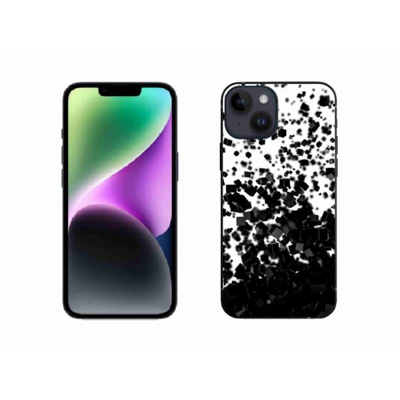 Zselés borítás mmCase iPhone 14 készülékhez - absztrakt minta 1