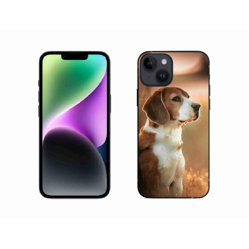 Zselés borítás mmCase iPhone 14 készülékhez - bézs színű