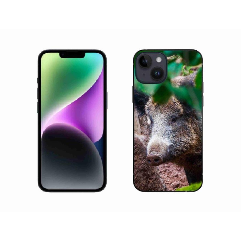 Zselés borítás mmCase iPhone 14 készülékhez - vaddisznó