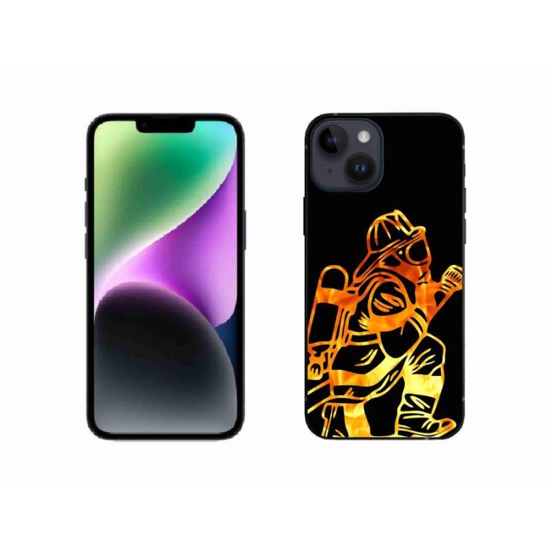 Gél borítás mmCase iPhone 14 készülékhez - tűzoltó 1