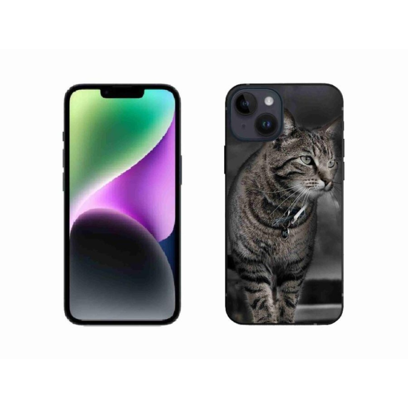 Zselés borítás mmCase iPhone 14 készülékhez - macska