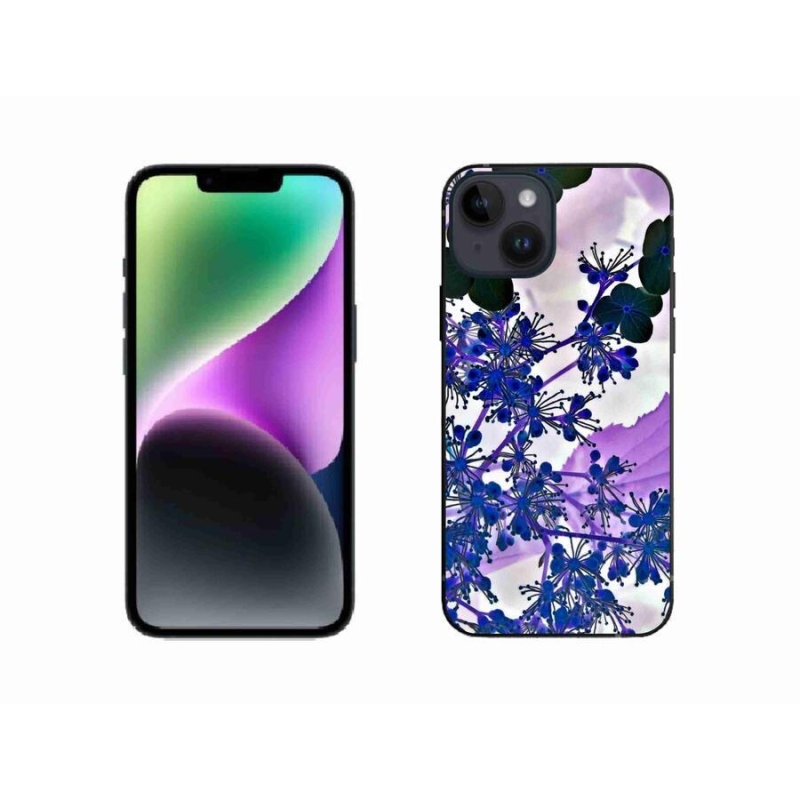 Zselés borítás mmCase iPhone 14 készülékhez - hortenzia virág