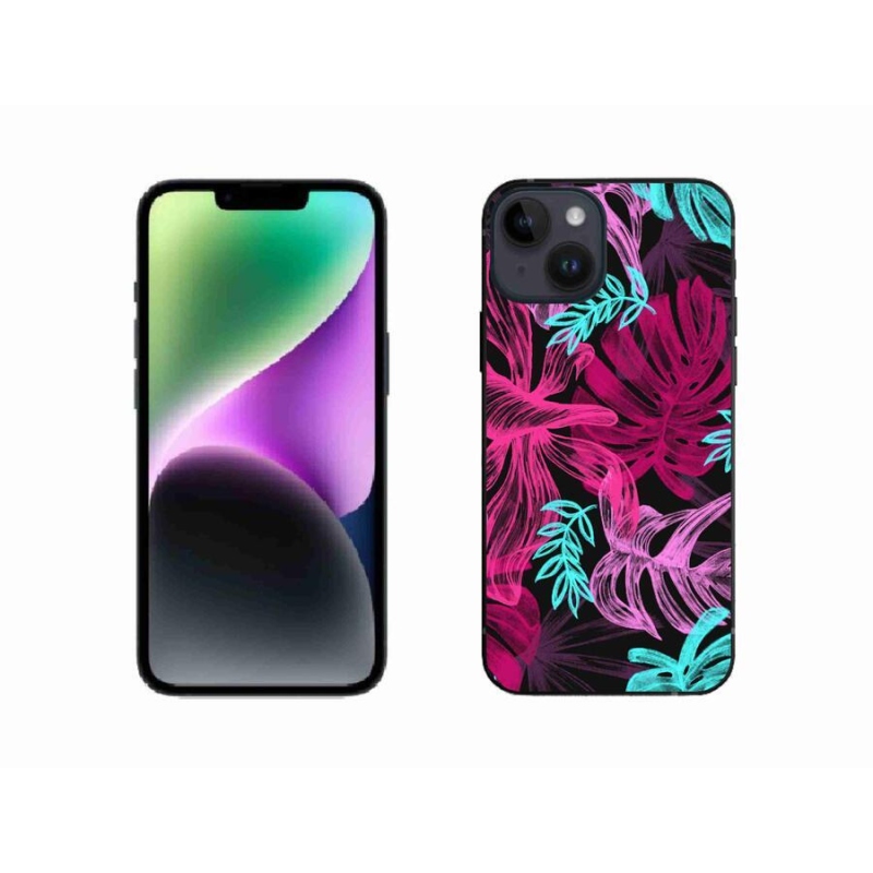 Zselés borítás mmCase iPhone 14 készülékhez - virágok 1