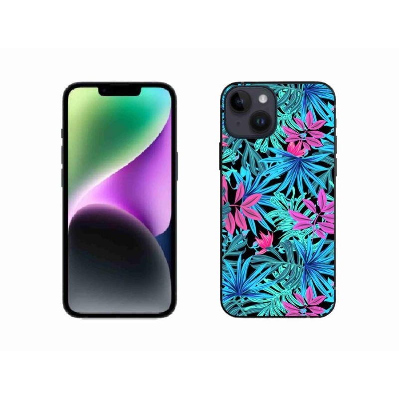 Gél borítás mmCase iPhone 14 készülékhez - virágok 3