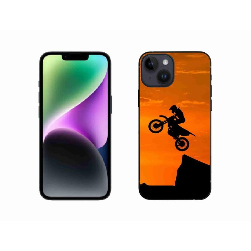 Zselés borítás mmCase iPhone 14 készülékhez - motocross