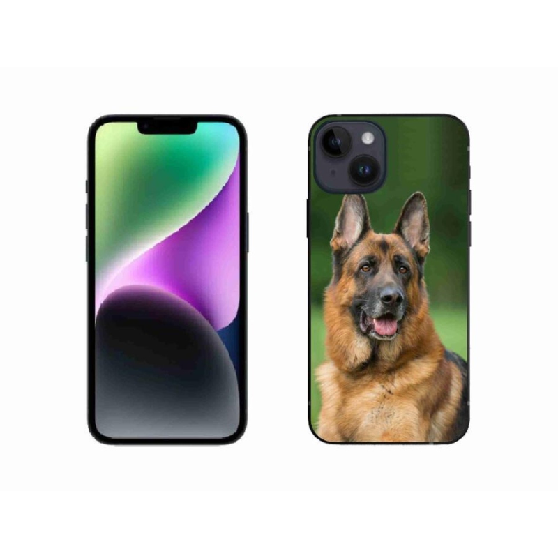 Gél borítás mmCase iPhone 14 készülékhez - Német juhászkutya