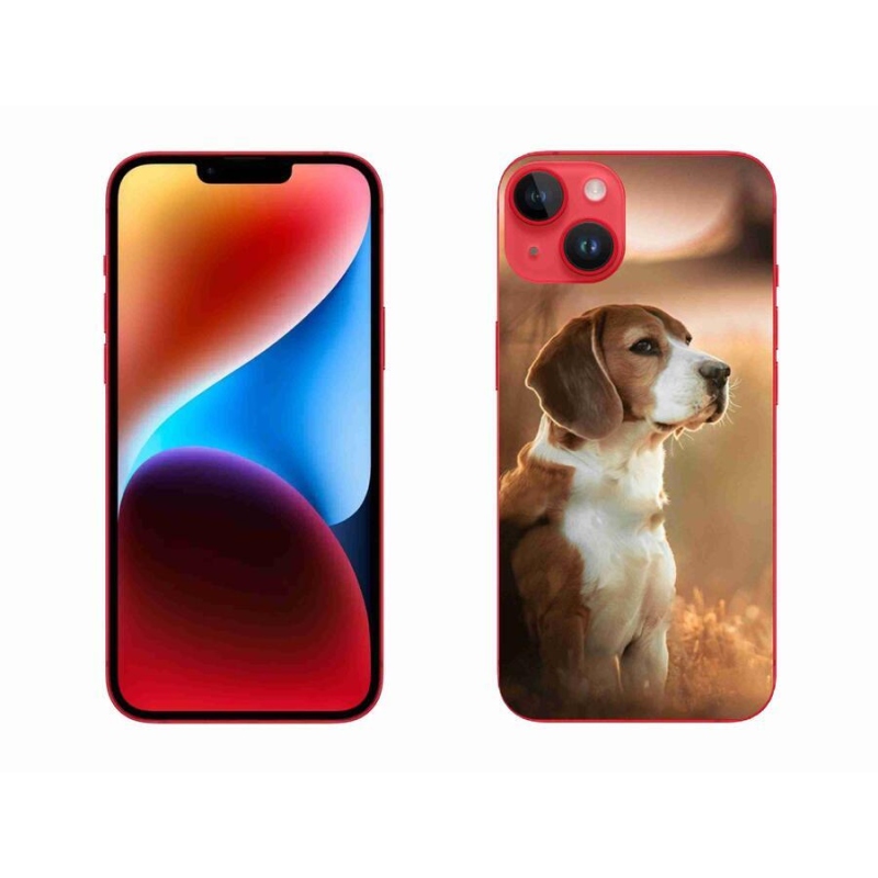 Gél védőburkolat mmCase iPhone 14 Plus készülékhez - bézs színű