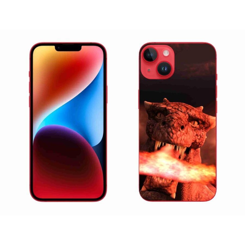 Zselés borítás mmCase iPhone 14 Plus készülékhez - sárkány