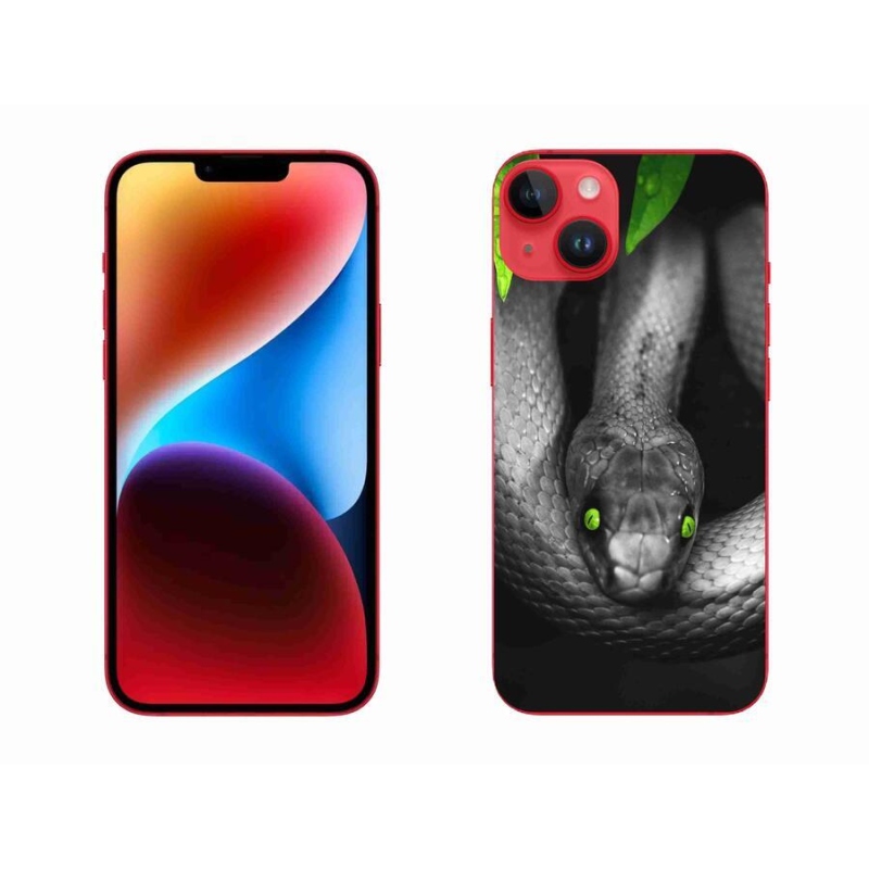 Gél védőburkolat mmCase iPhone 14 Plus készülékhez - kígyó