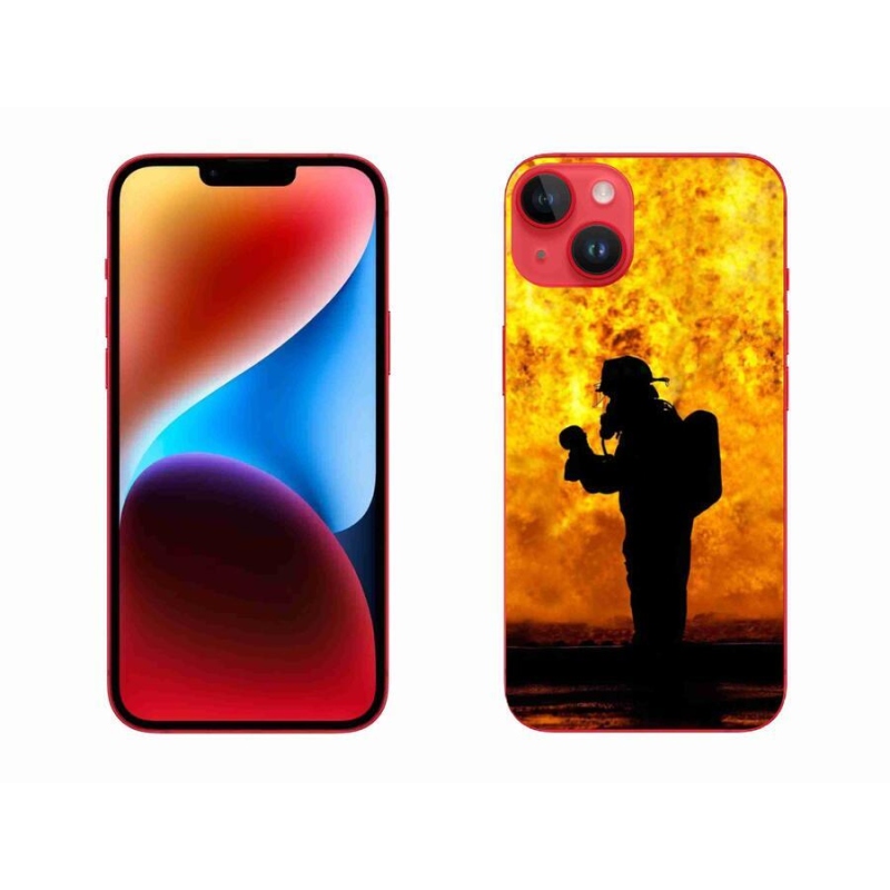 Gél borítás mmCase iPhone 14 Plus készülékhez - tűzoltó