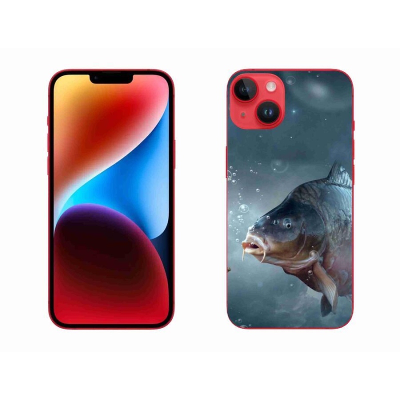 Gél borítás mmCase iPhone 14 Plus készülékhez - ponty és buborékok