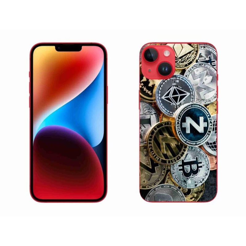 Gél borítás mmCase iPhone 14 Plus készülékhez - kriptovaluták