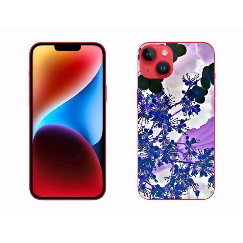 Zselés borítás mmCase iPhone 14 Plus készülékhez - hortenzia virág