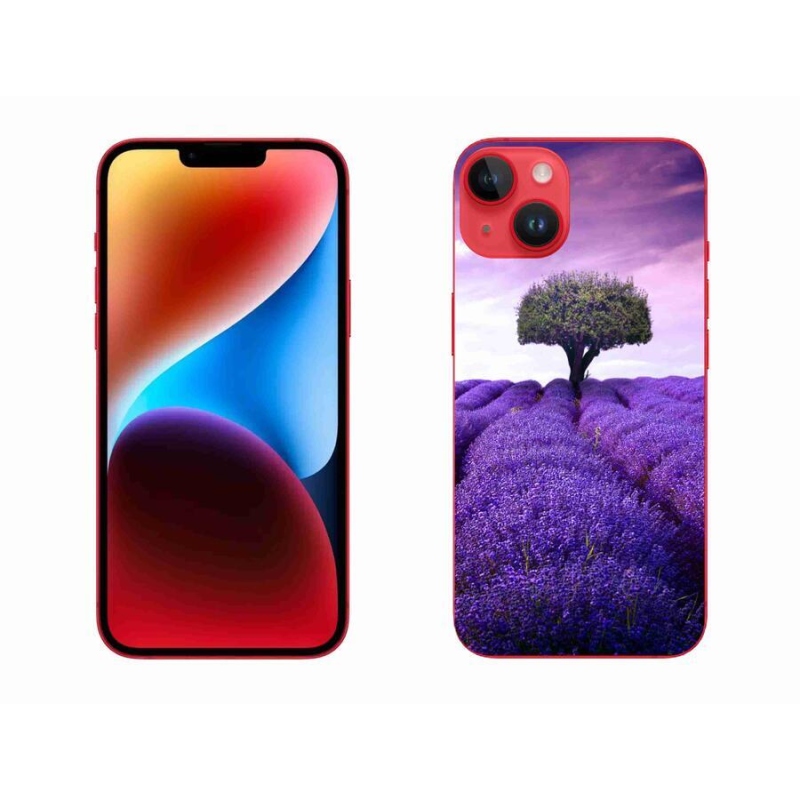 Zselés borítás mmCase iPhone 14 Plus készülékhez - levendula rét