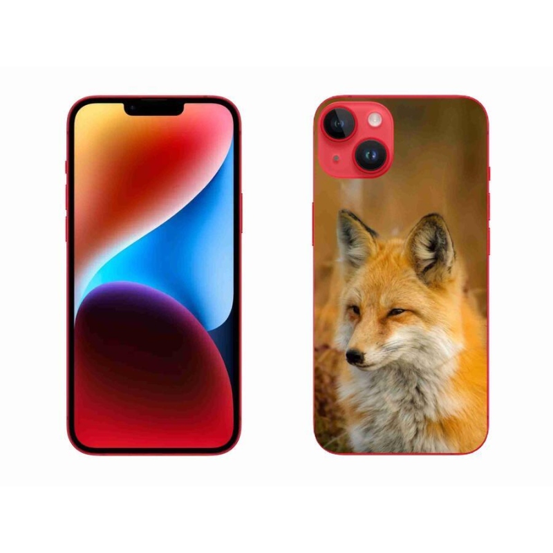 Zselés borítás mmCase iPhone 14 Plus készülékhez - róka