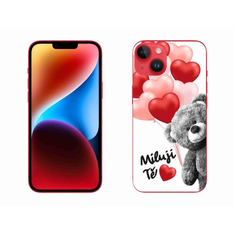 Gél borítás mmCase iPhone 14 Plus készülékhez - I love you