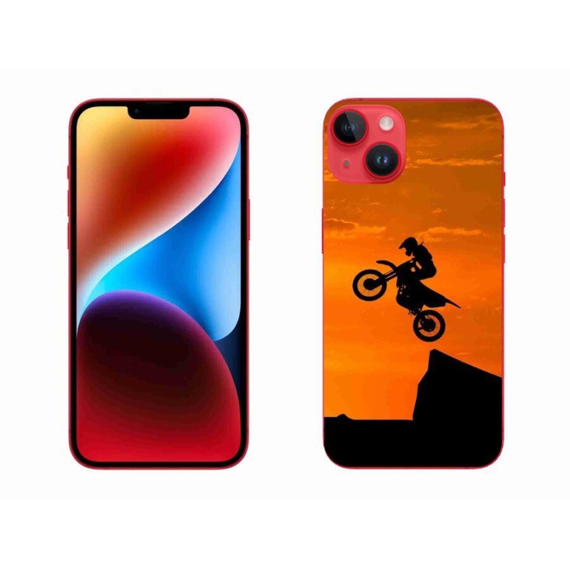 Zselés borítás mmCase iPhone 14 Plus készülékhez - motocross