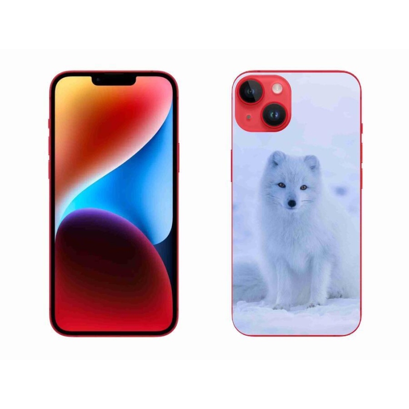 Zselés borítás mmCase iPhone 14 Plus készülékhez - sarki róka