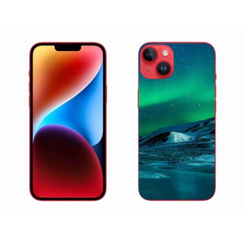 Zselés borítás mmCase iPhone 14 Plus készülékhez - sarki fény