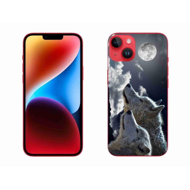 Zselés borítás mmCase iPhone 14 Plus készülékhez - farkasok