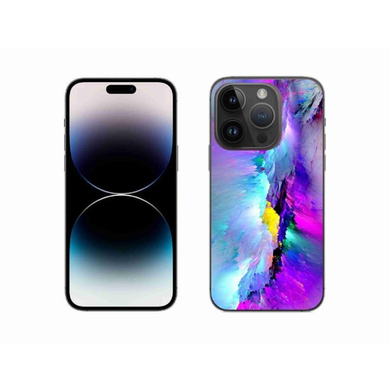 Zselés borítás mmCase iPhone 14 Pro 6.1 készülékhez - absztrakt