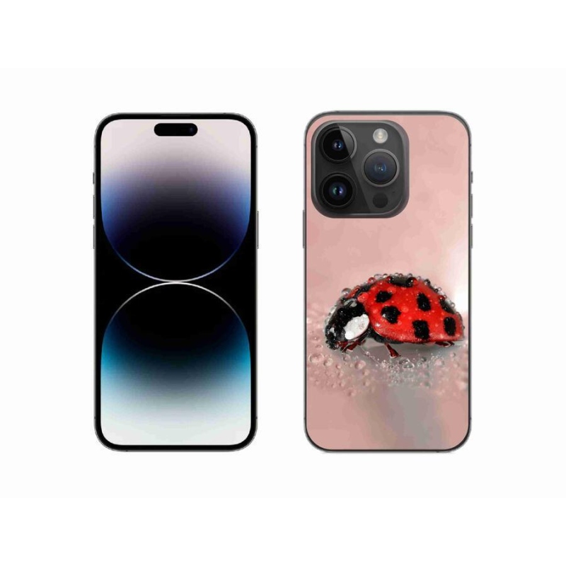 Zselés borítás mmCase iPhone 14 Pro 6.1 készülékhez - katicabogár