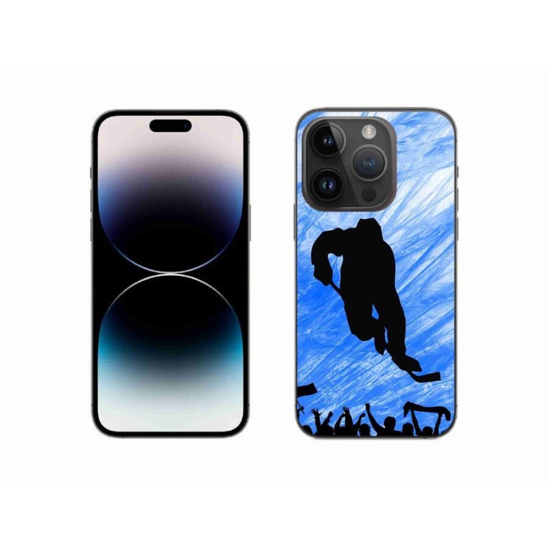 Zselés borítás mmCase iPhone 14 Pro 6.1 - hokis játékosnak