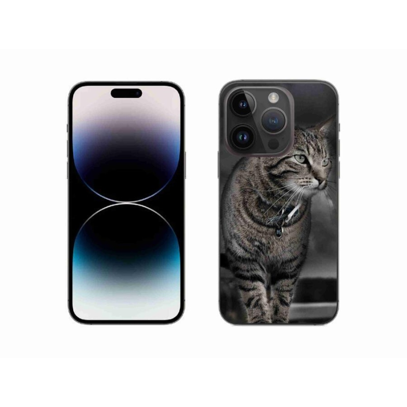 Gél védőburkolat mmCase iPhone 14 Pro 6.1 - macska