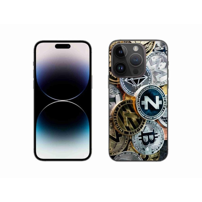 Gél borítás mmCase iPhone 14 Pro 6.1 készülékhez - kriptovaluták