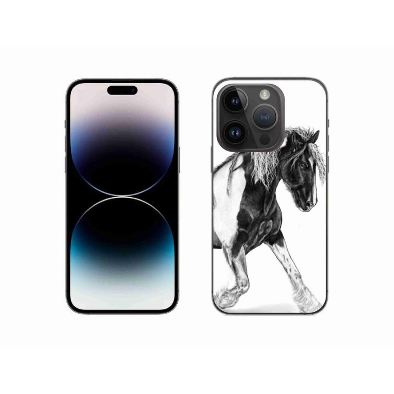 Zselés borítás mmCase iPhone 14 Pro 6.1 - lóhoz