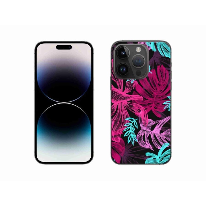 Zselés borítás mmCase iPhone 14 Pro 6.1 készülékhez - virágok 1