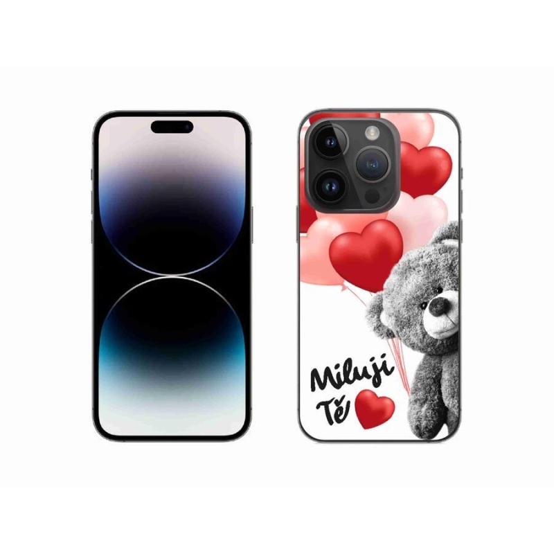 Zselés borítás mmCase iPhone 14 Pro 6.1 készülékhez - I love you