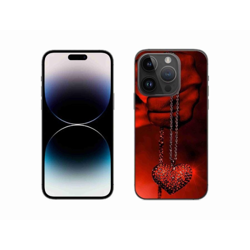 Zselés borítás mmCase iPhone 14 Pro 6.1 - nyaklánchoz