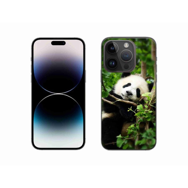 Zselés borítás mmCase iPhone 14 Pro 6.1 készülékhez - panda
