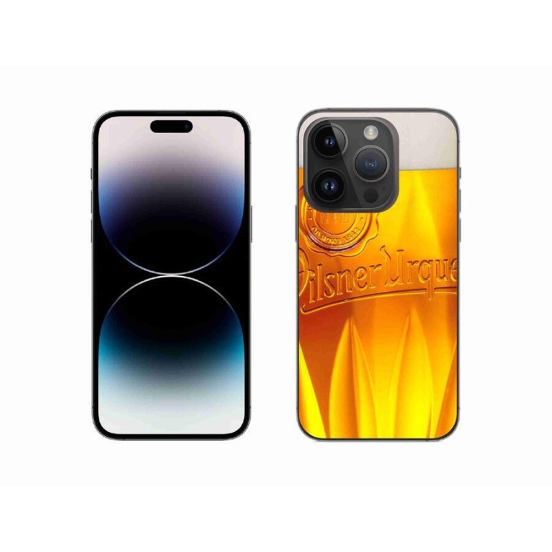 Zselés borítás mmCase iPhone 14 Pro 6.1 - sörhöz