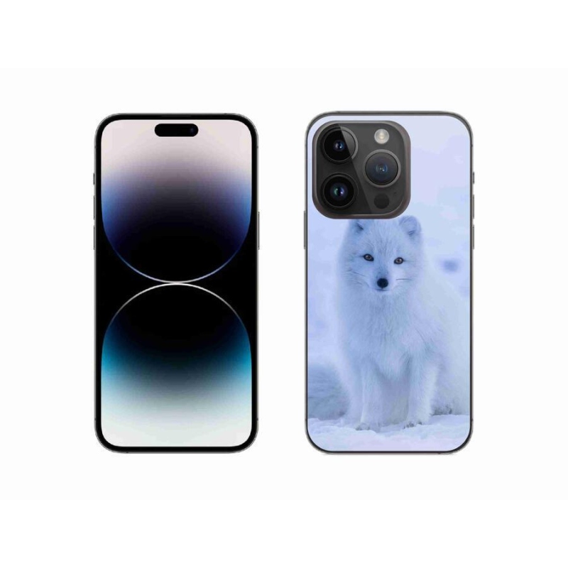 Zselés borítás mmCase iPhone 14 Pro 6.1 készülékhez - polár róka