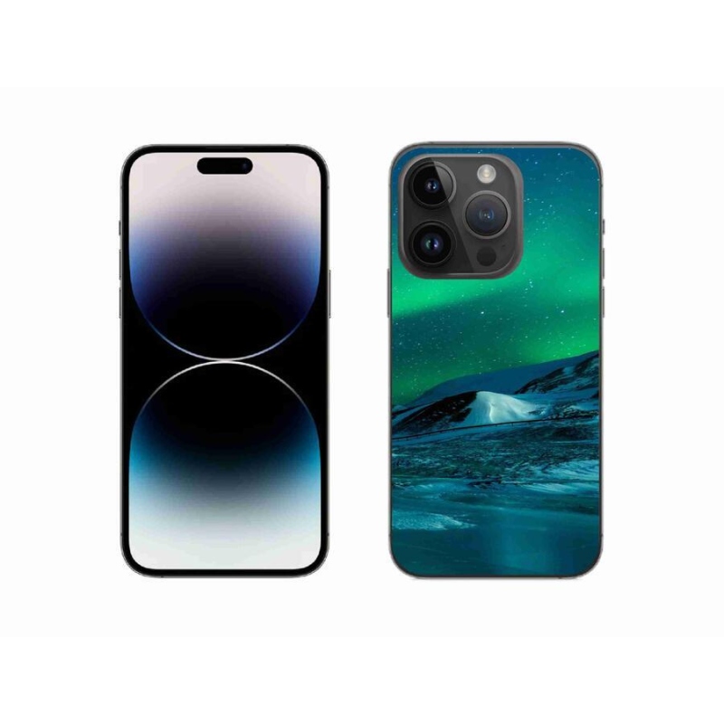 Zselés borítás mmCase iPhone 14 Pro 6.1 készülékhez - sarki fény