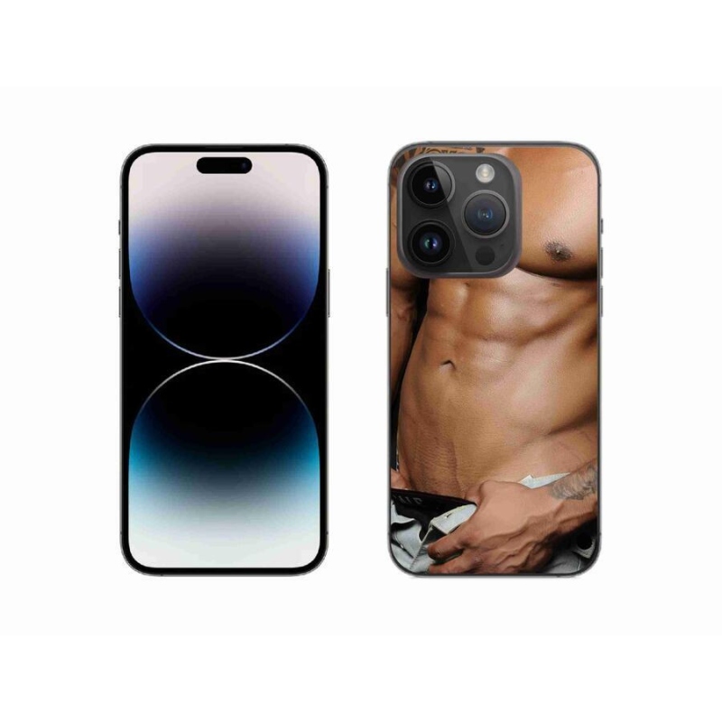 Gél borítás mmCase iPhone 14 Pro 6.1 készülékhez - szexi férfi