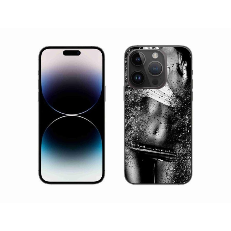 Zselés borítás mmCase iPhone 14 Pro 6.1 - szexi nő 1