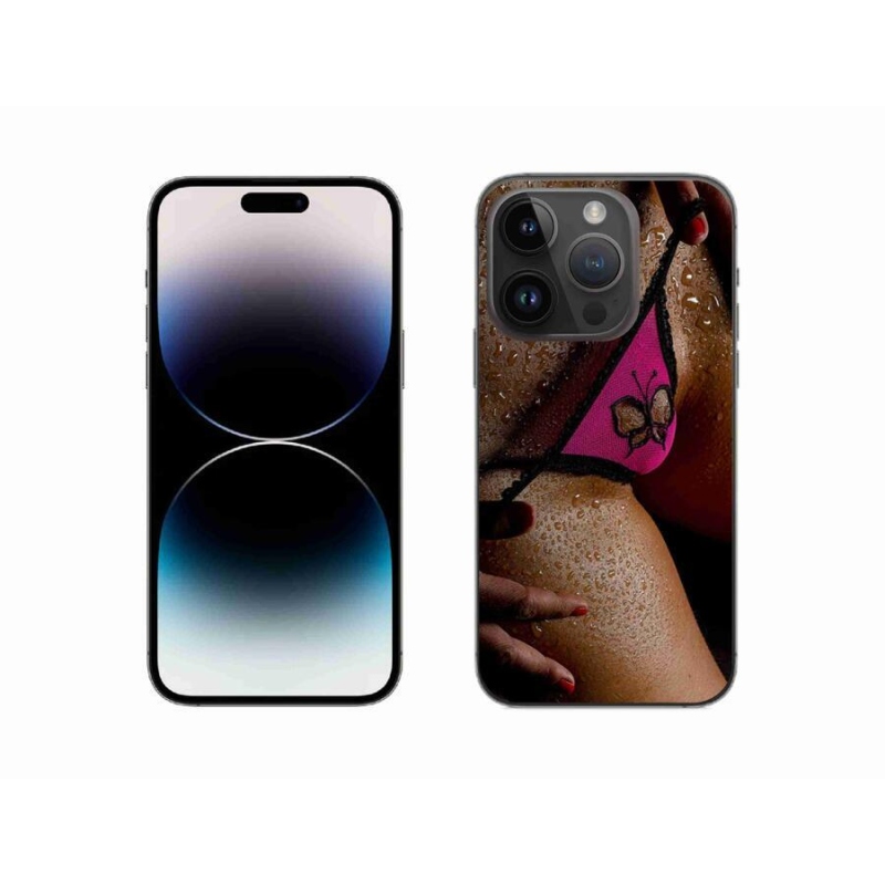 Gél borítás mmCase iPhone 14 Pro 6.1 készülékhez - szexi nő