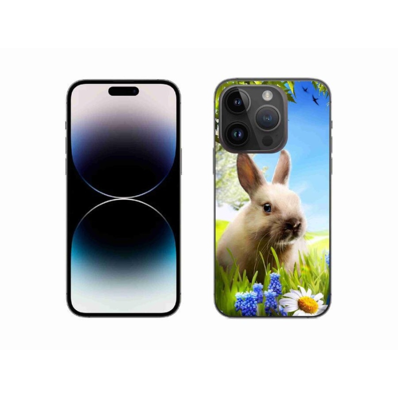 Zselés borítás mmCase iPhone 14 Pro 6.1 készülékhez - nyuszi