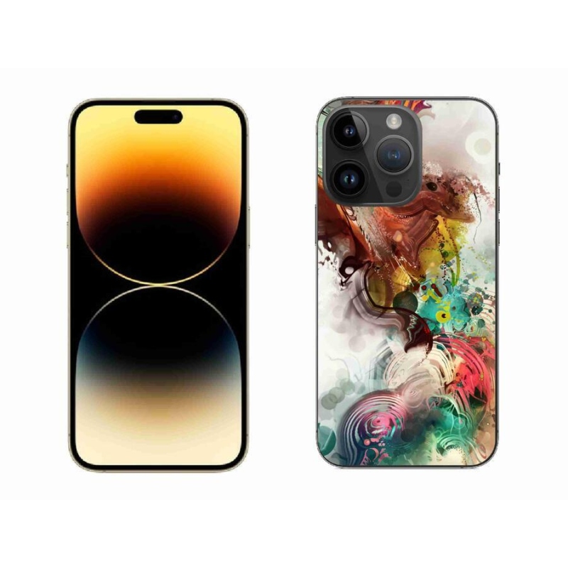 Zselés borítás mmCase iPhone 14 Pro Max 6.7 - absztrakt 1