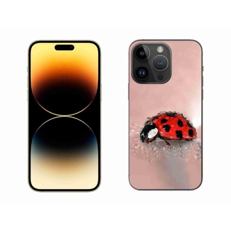 Zselés borítás mmCase iPhone 14 Pro Max 6.7 készülékhez - katicabogár