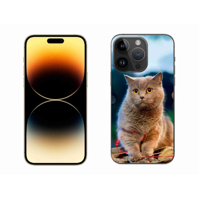 Zselés borítás mmCase iPhone 14 Pro Max 6.7 készülékhez - Brit kék 2